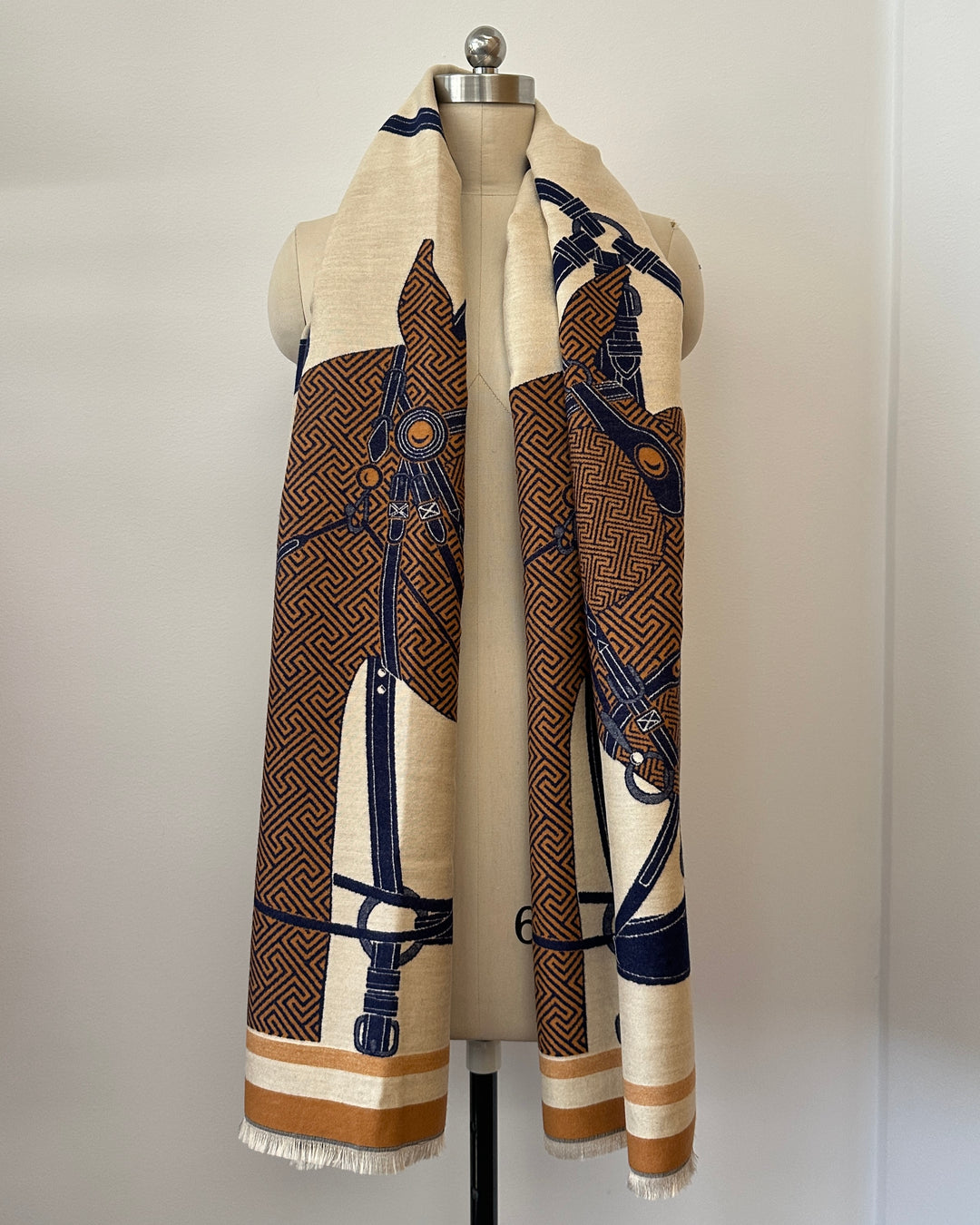 Equestrian Reversible Scarf