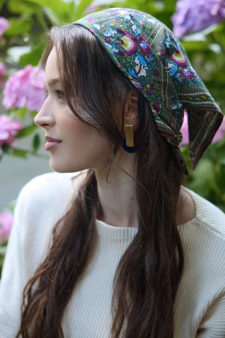 Tagore Bandana - Olive