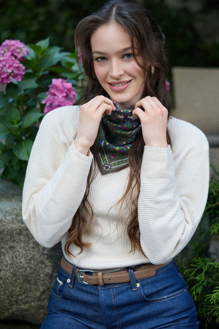 Tagore Bandana - Olive