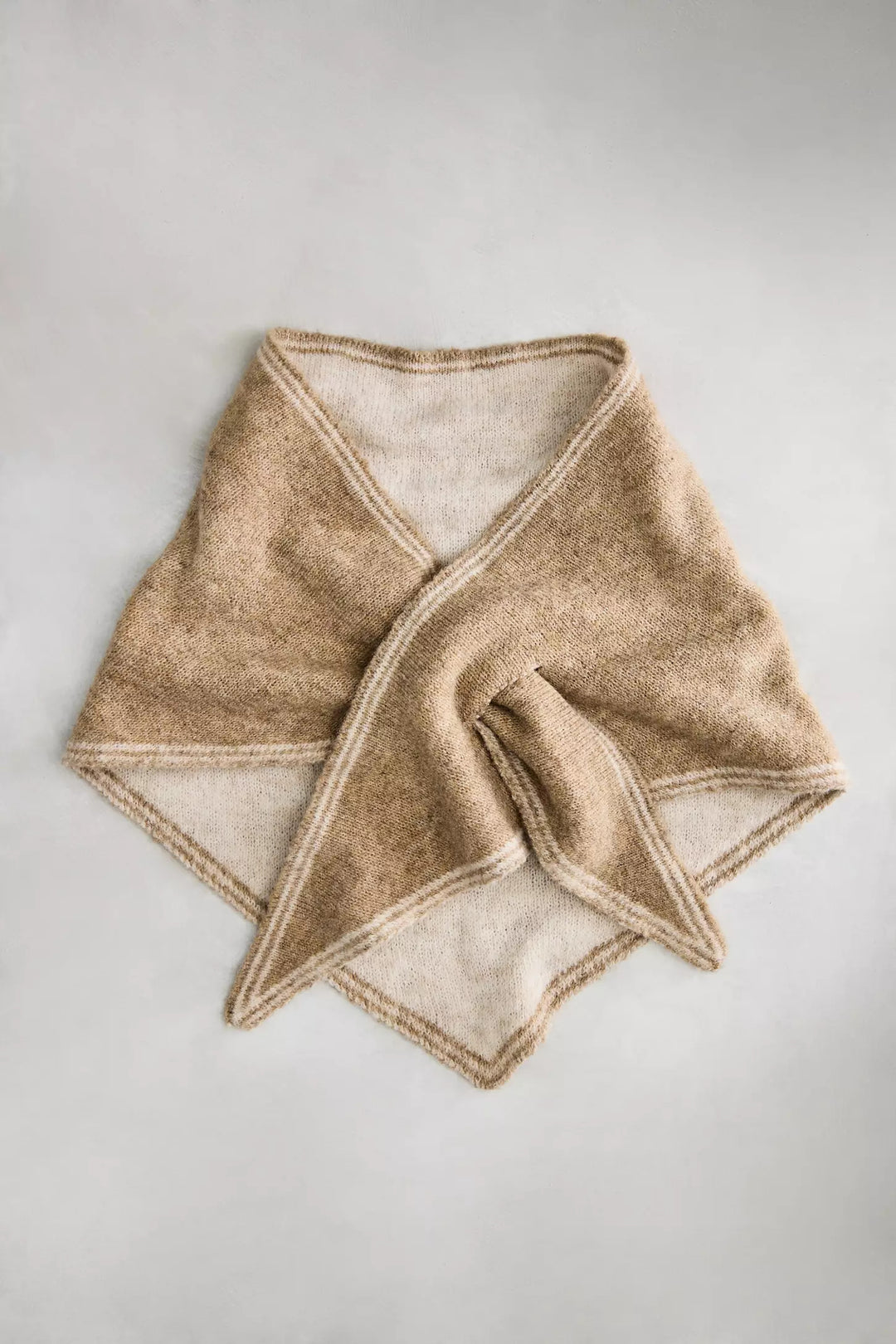 Pull-Through Triangle Scarf