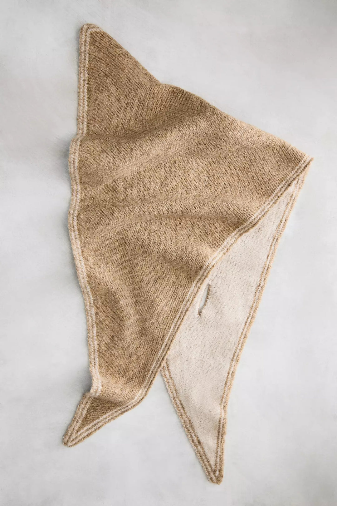 Pull-Through Triangle Scarf
