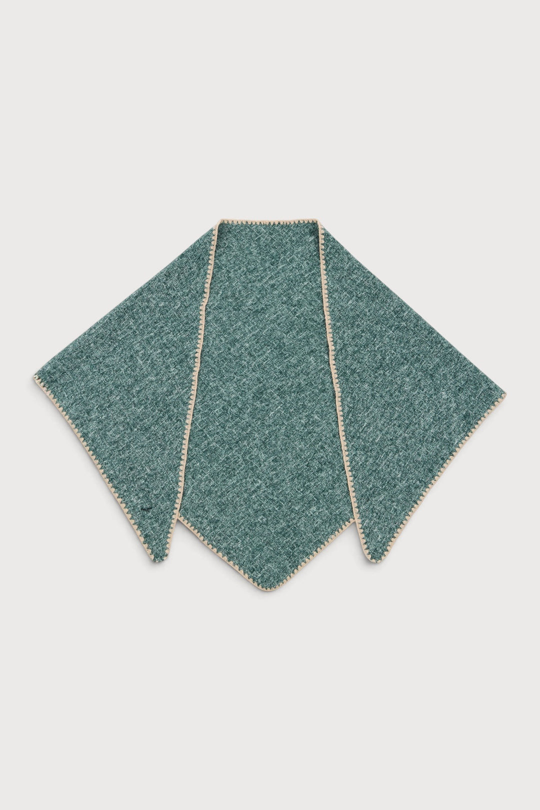 Knitted Triangle Shawl Wrap
