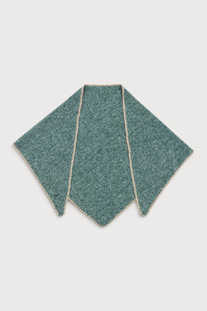 Knitted Triangle Shawl Wrap