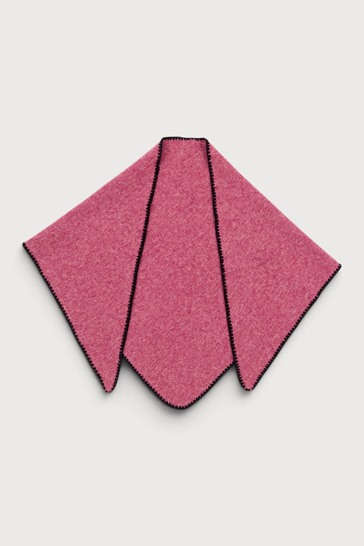 Knitted Triangle Shawl Wrap