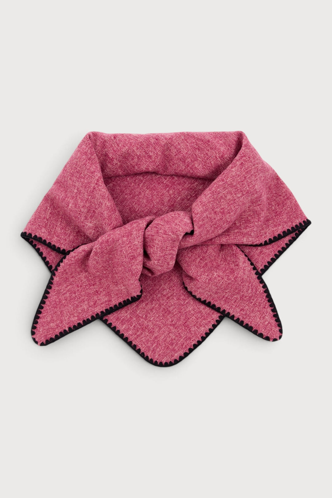 Knitted Triangle Shawl Wrap