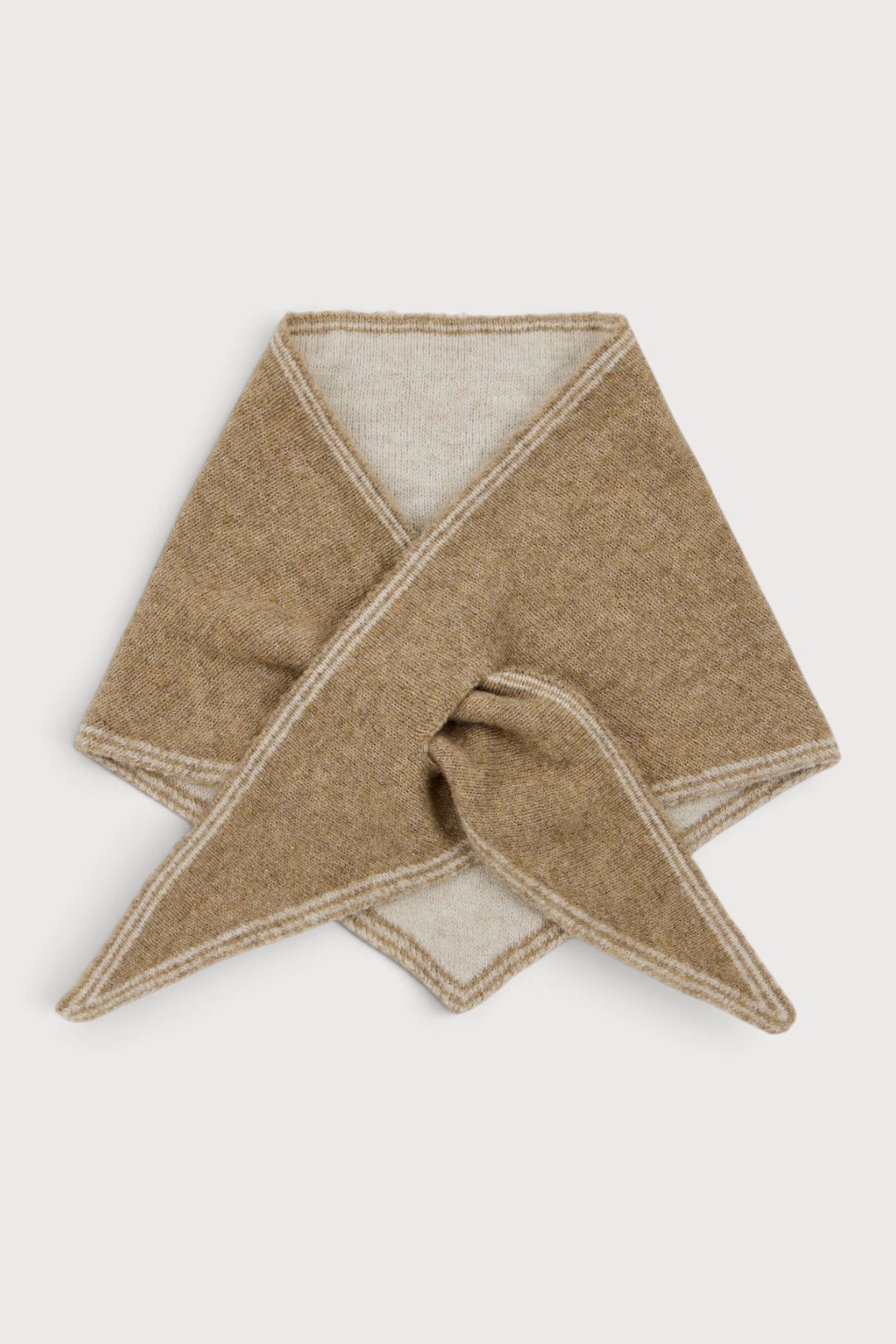 Pull-Through Triangle Scarf