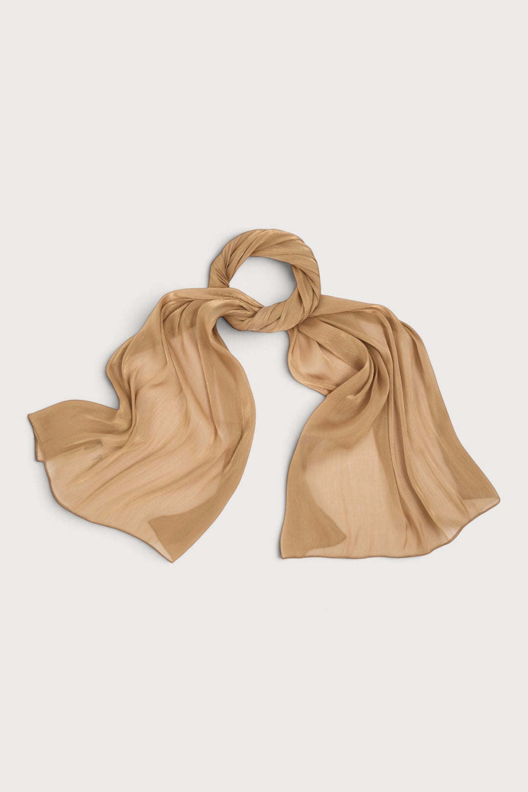 Shimmer Crinkle Satin Scarf