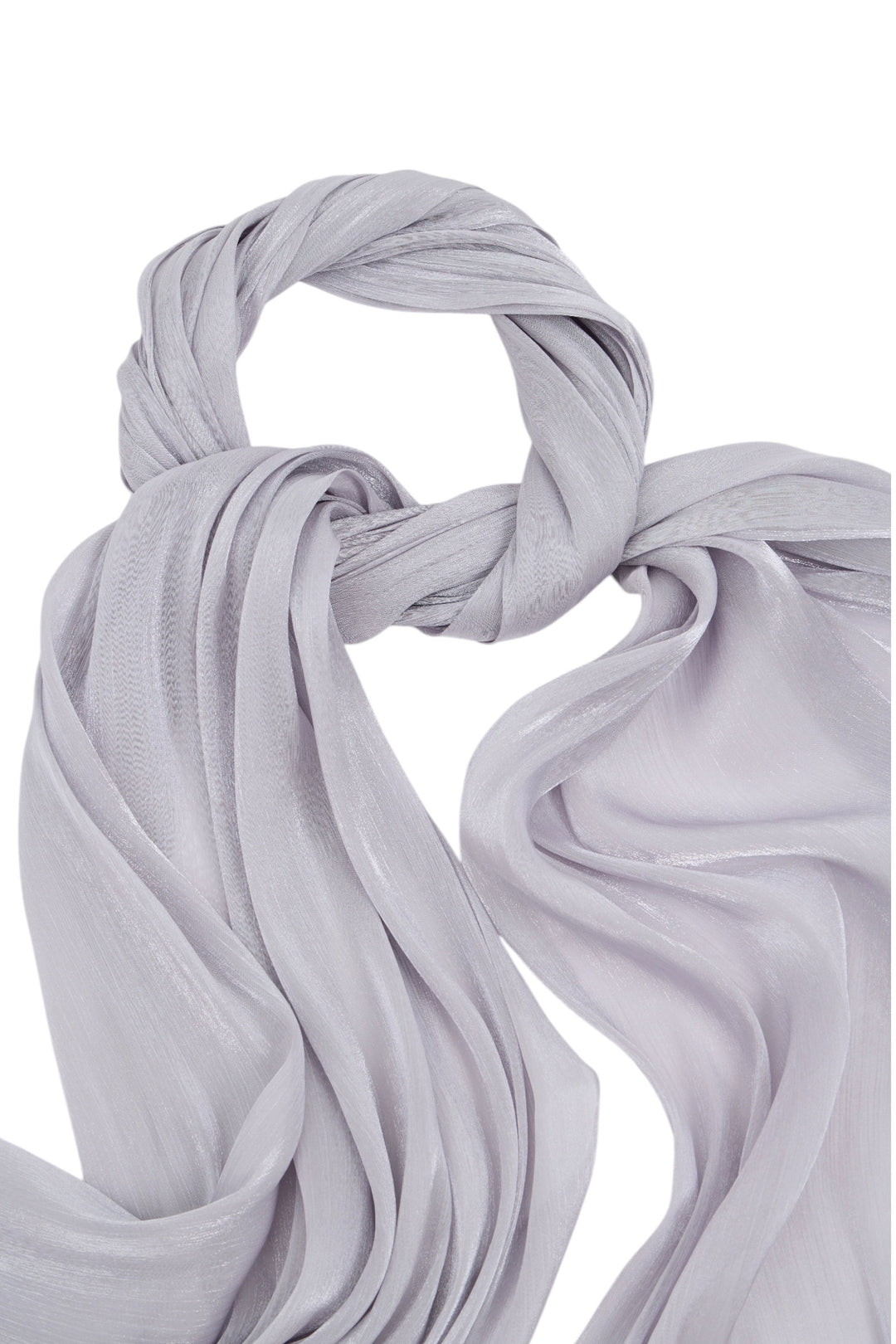 Shimmer Crinkle Satin Scarf