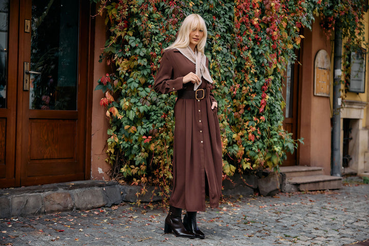 Pull-Through Triangle Scarf