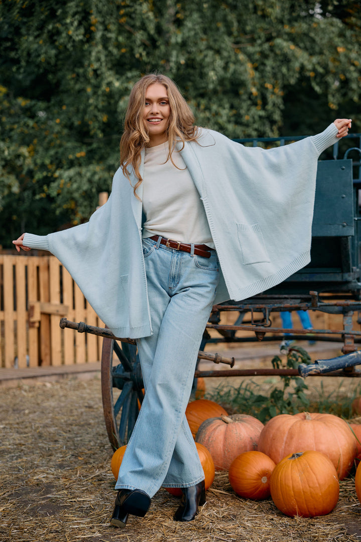 Open Front Oversized Cardigan