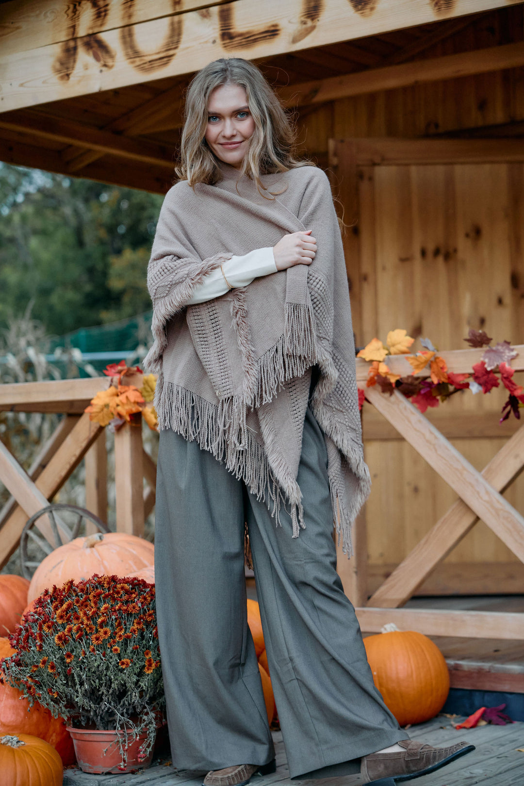 Tara Fringed Kimono