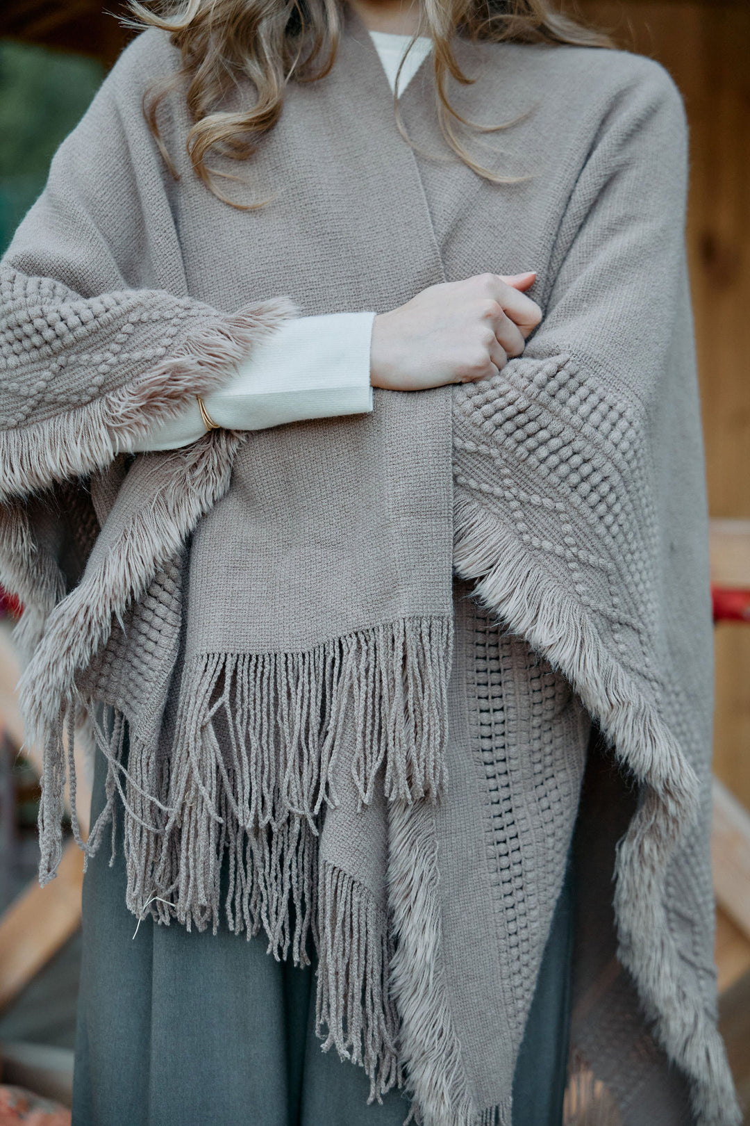 Tara Fringed Kimono