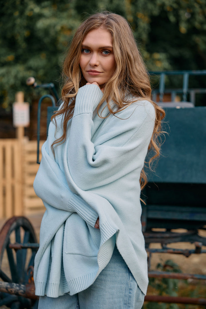 Open Front Oversized Cardigan