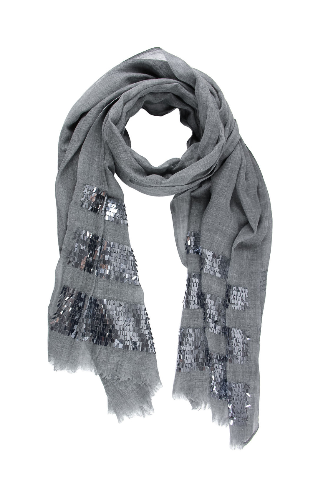 Fringe Sequins Scarf