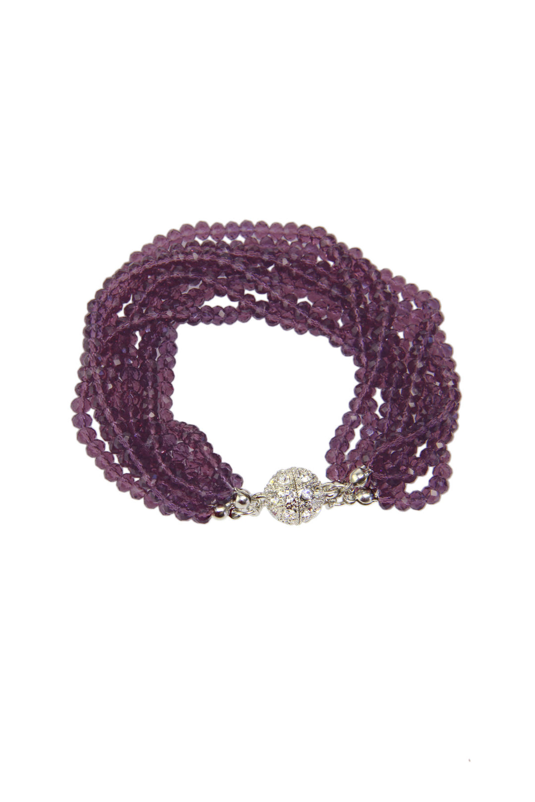 Simply Crystal Multi Strand Bracelet