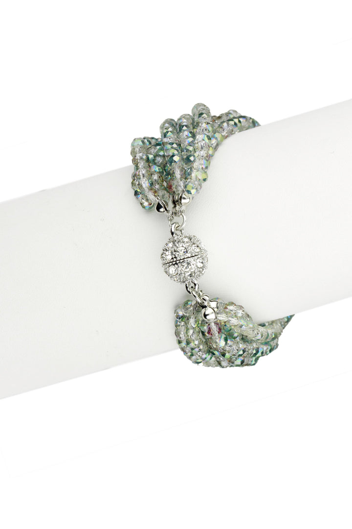 Simply Crystal Multi Strand Bracelet