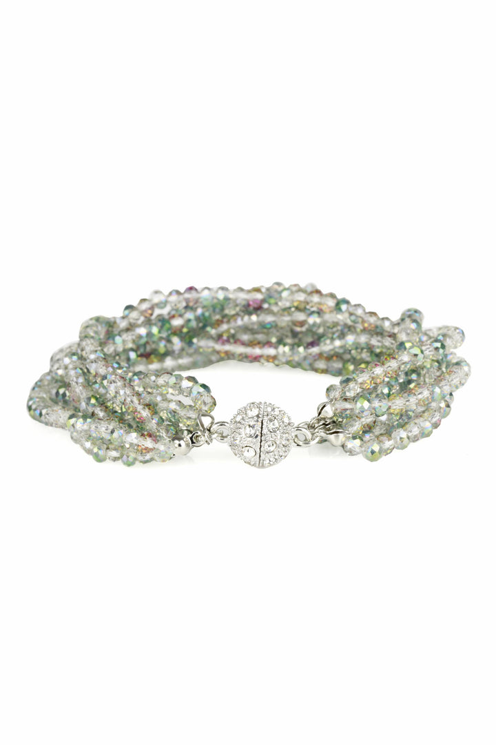 Simply Crystal Multi Strand Bracelet