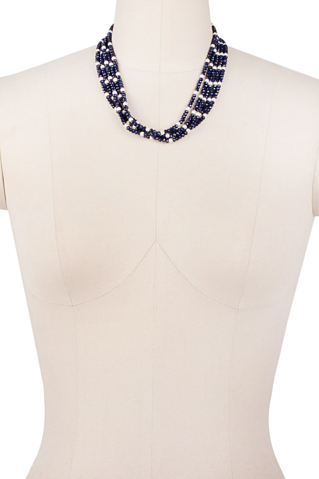 Navy Beaded Jewelry Bundle