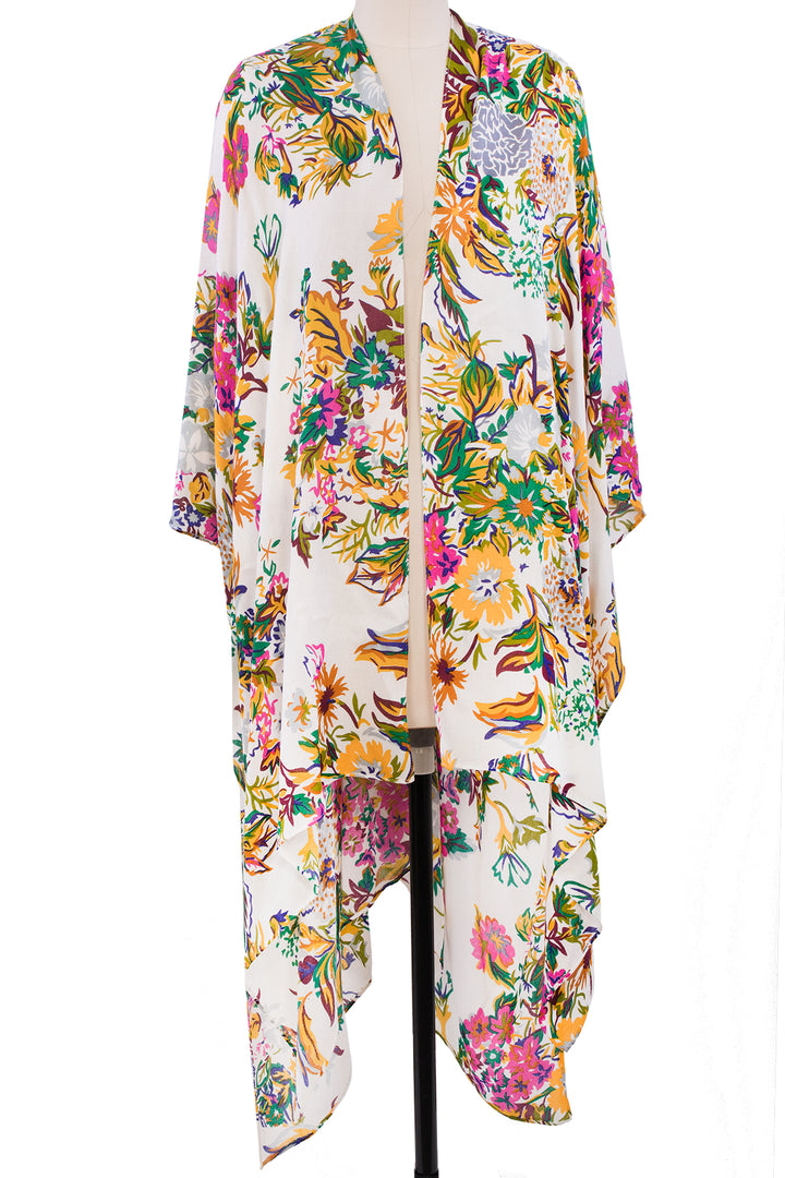 Lasdon Floral Kimono