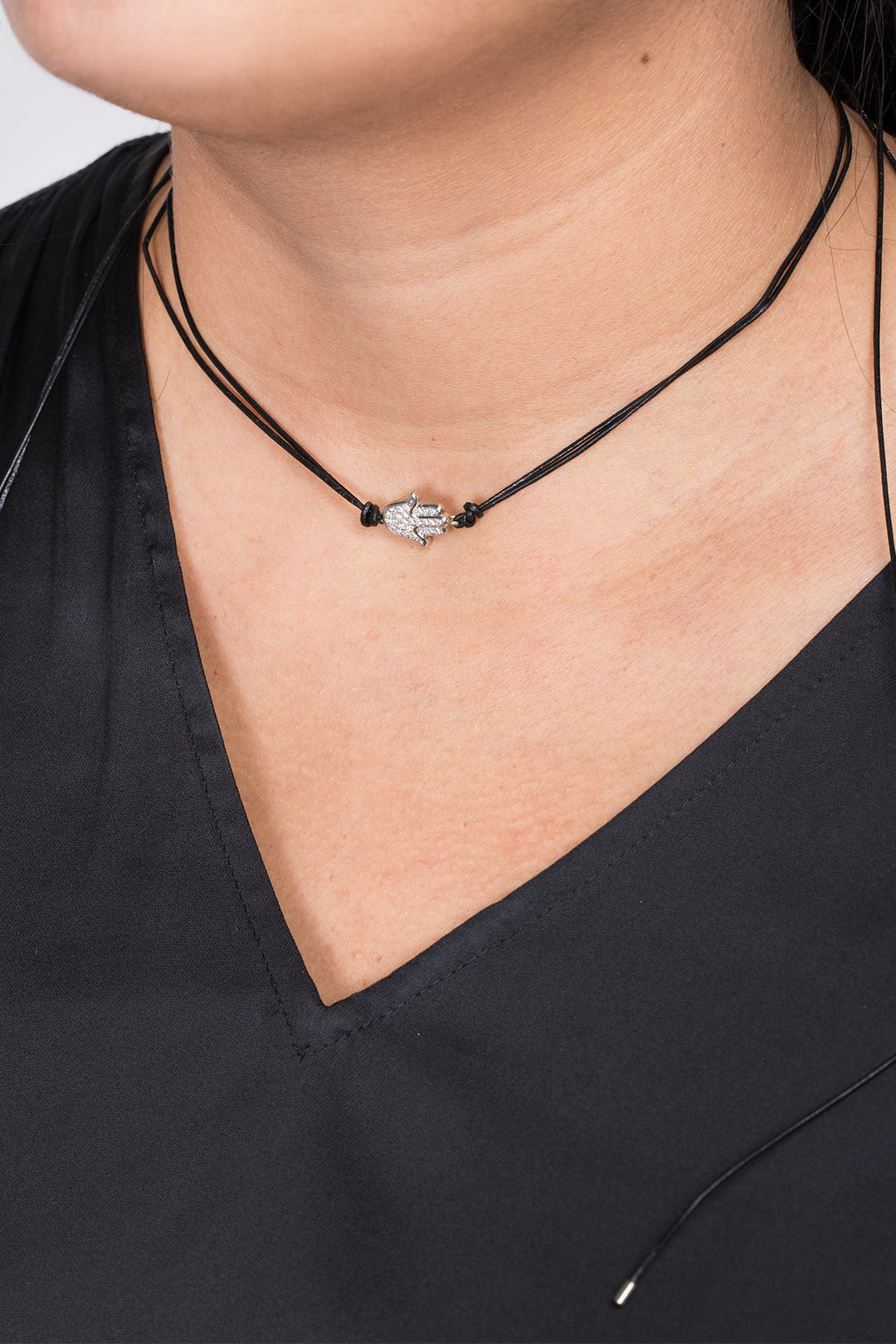 Khaki Choker Necklace