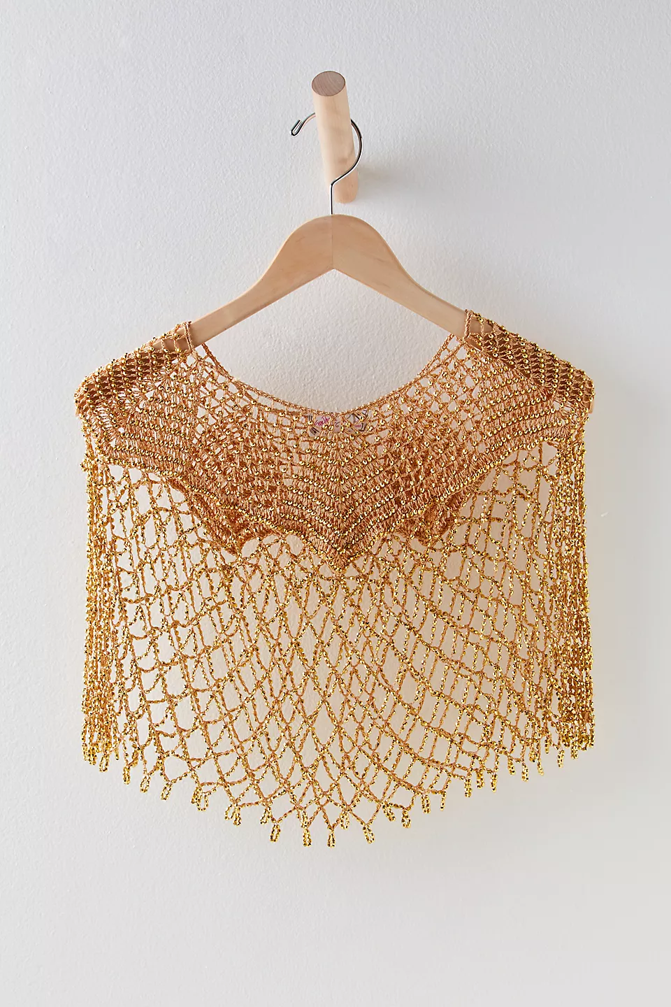 Gold Beaded Capelet