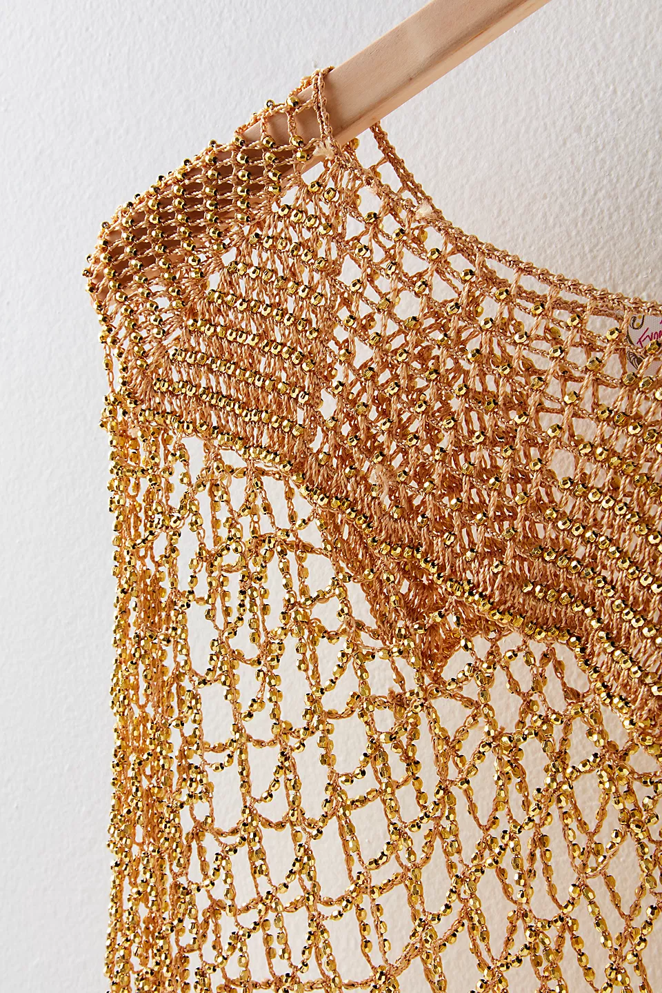 Gold Beaded Capelet