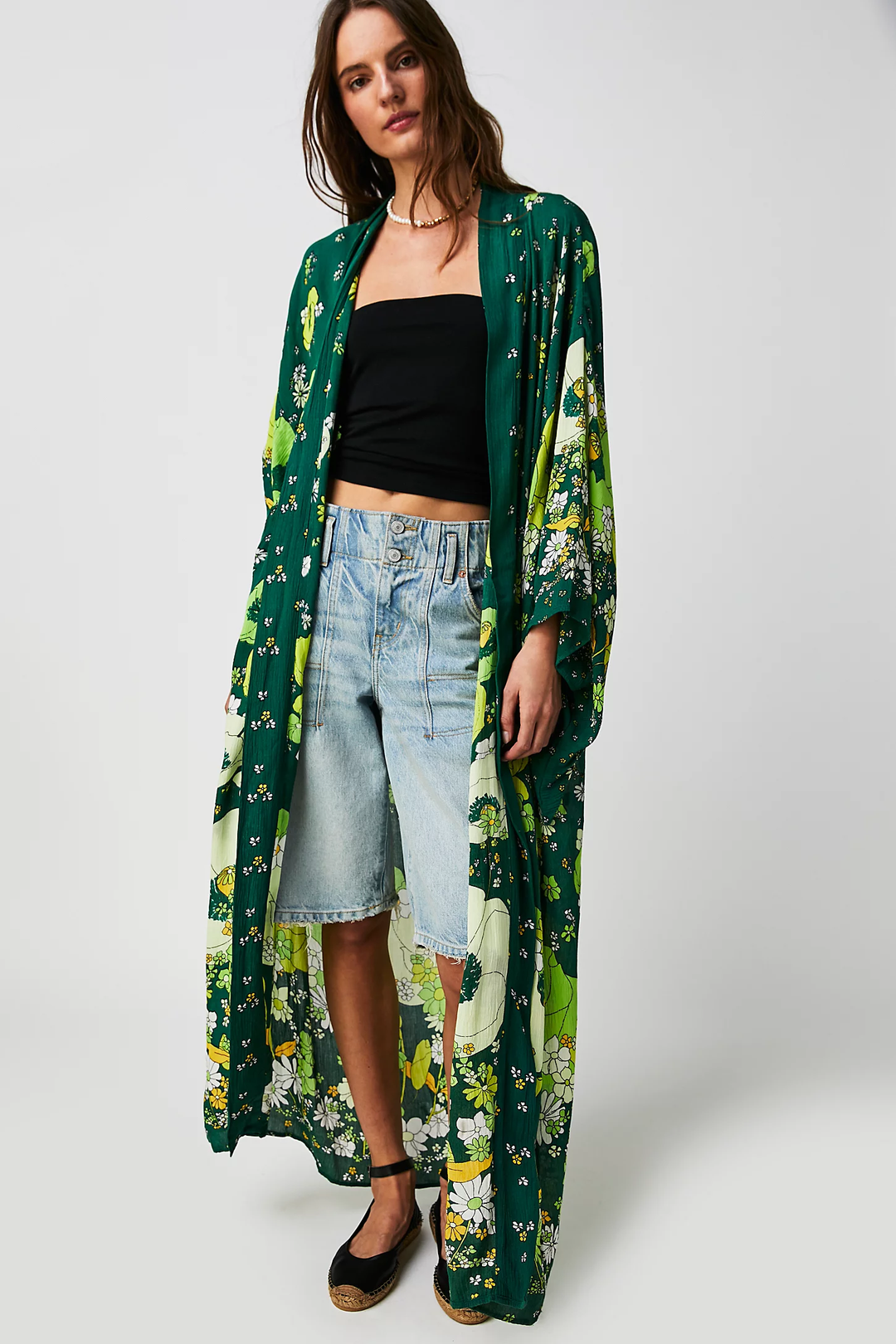 Hidden Hills Maxi Kimono