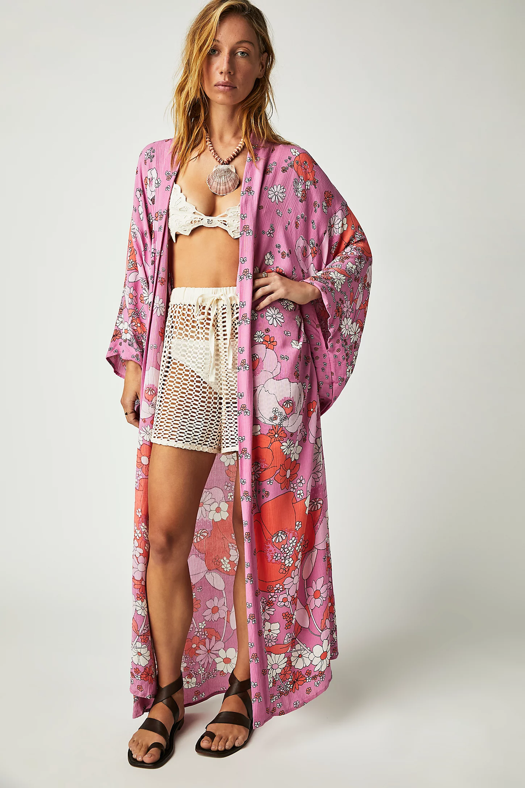 Hidden Hills Maxi Kimono