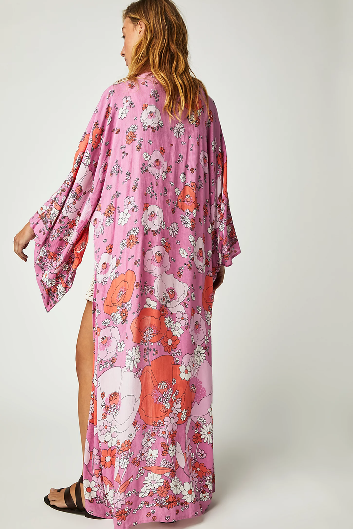 Hidden Hills Maxi Kimono
