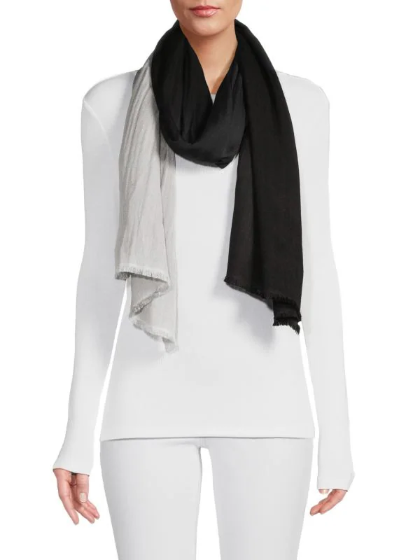 Cashmere Ombre Silk Scarf
