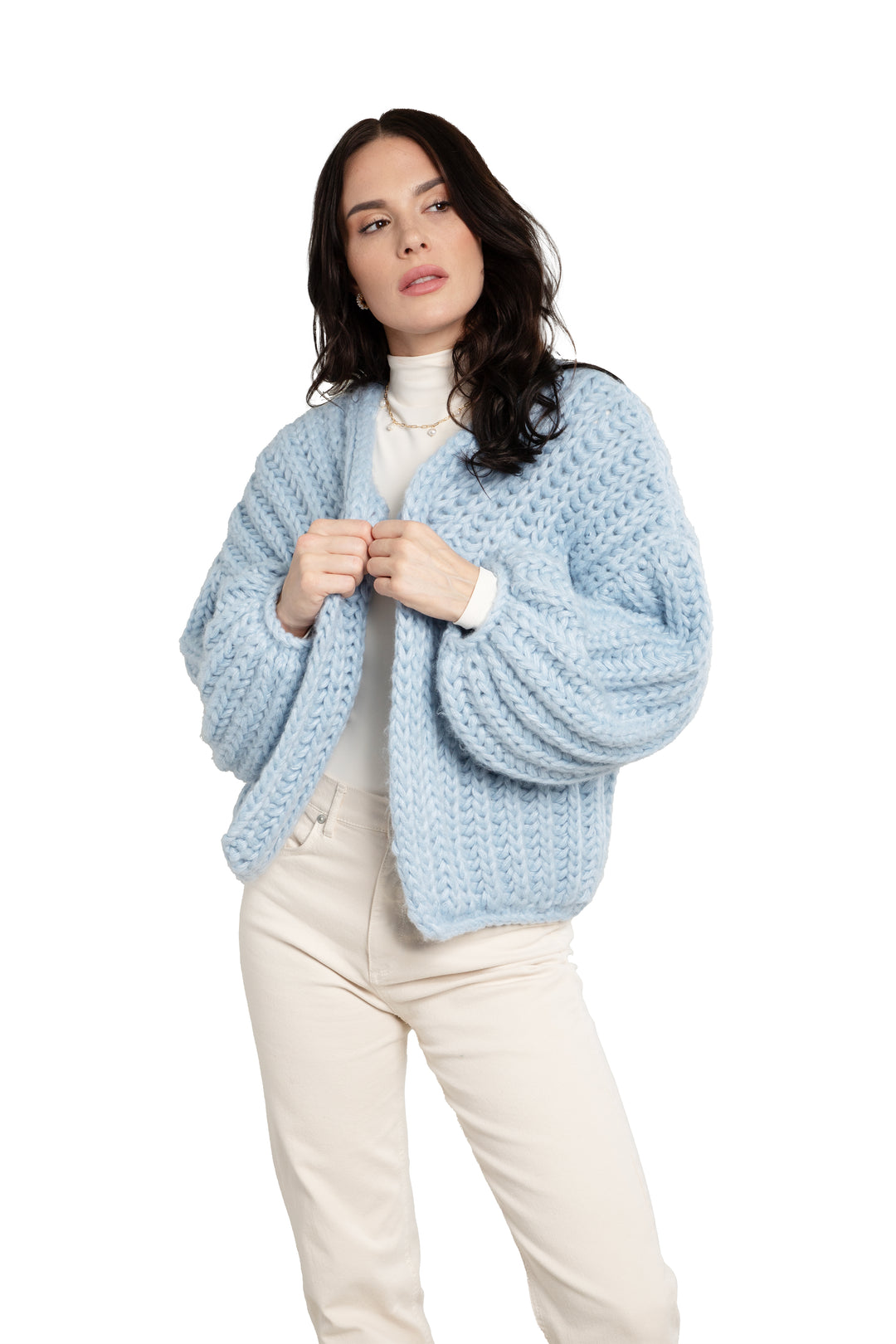 Chunky Oversized Knit Cardigan