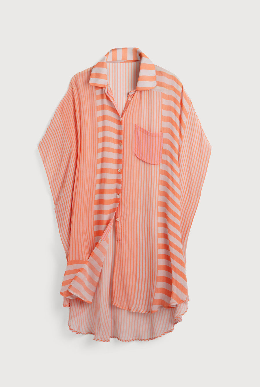 Oversized Striped Shirt