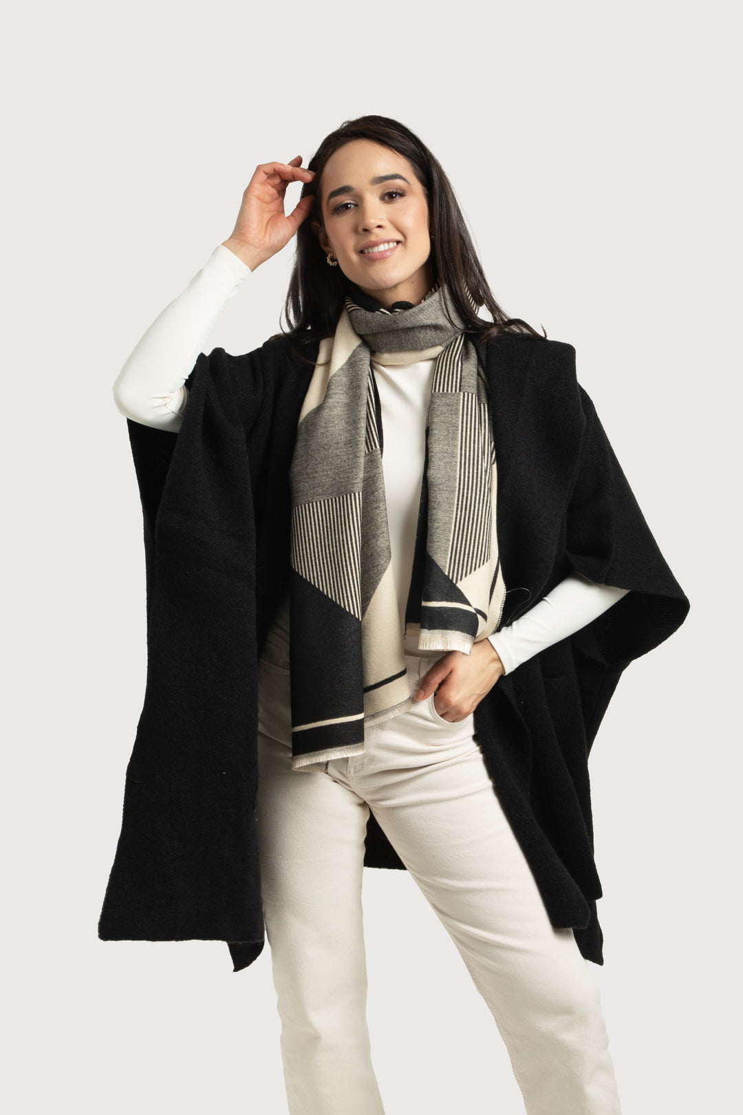 All About the Angles Reversible Scarf