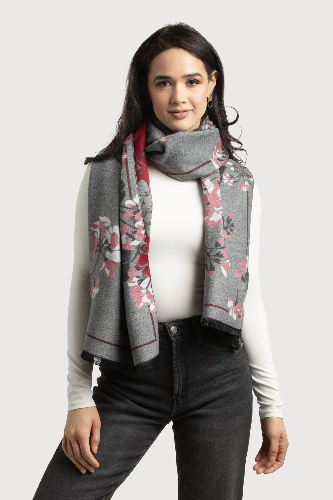 Reversible Garden Scarf