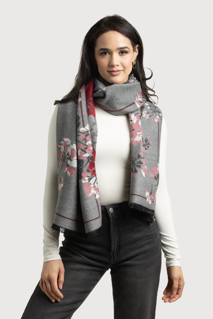 Reversible Garden Scarf