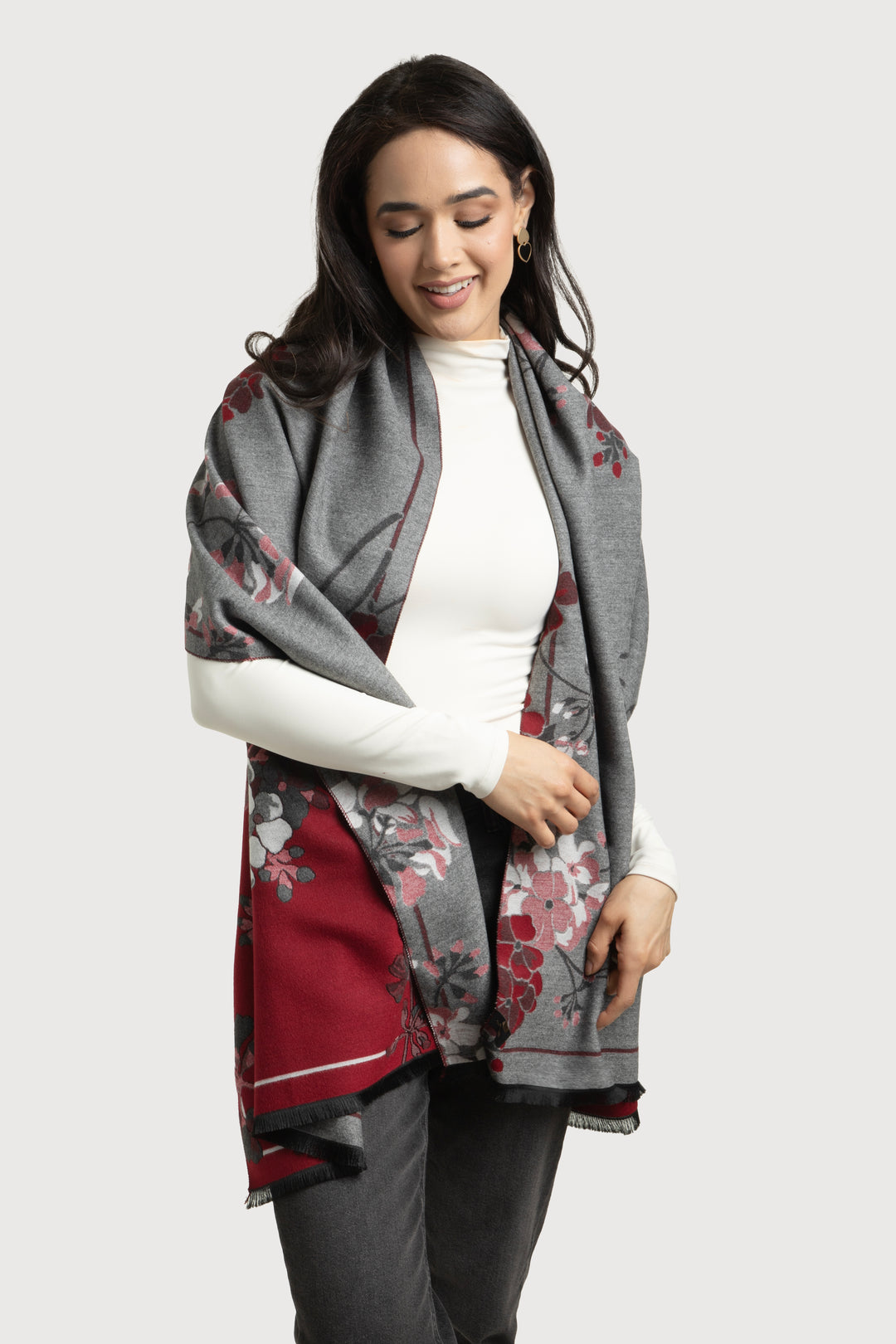 Reversible Garden Scarf