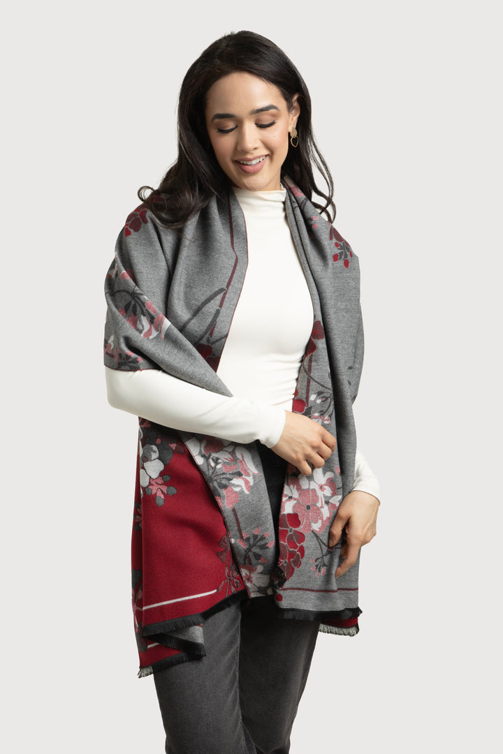 Reversible Garden Scarf