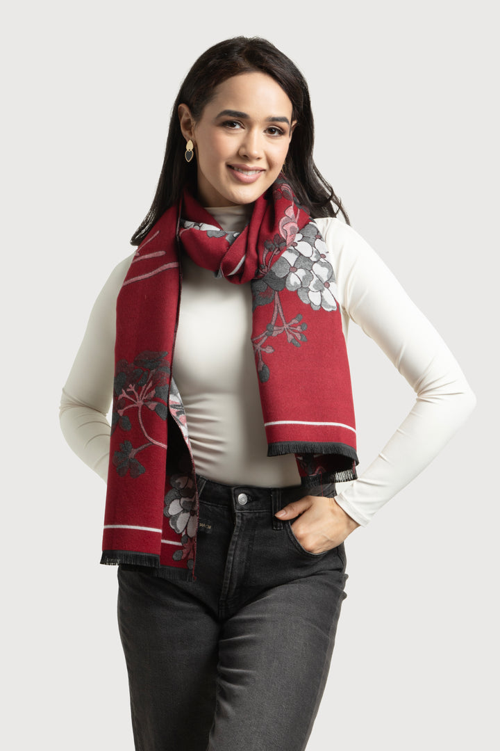 Reversible Garden Scarf