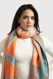 Abstract Tile Reversible Scarf