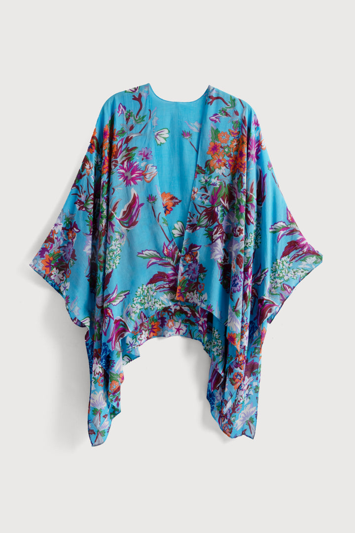 Lightweight Floral Kimono Short