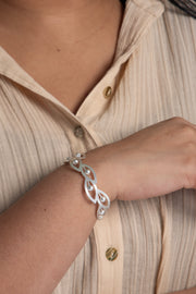 Pearled Botanical Hook Bracelet