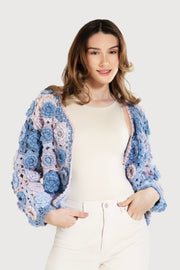 Crochet Blossom Cardigan