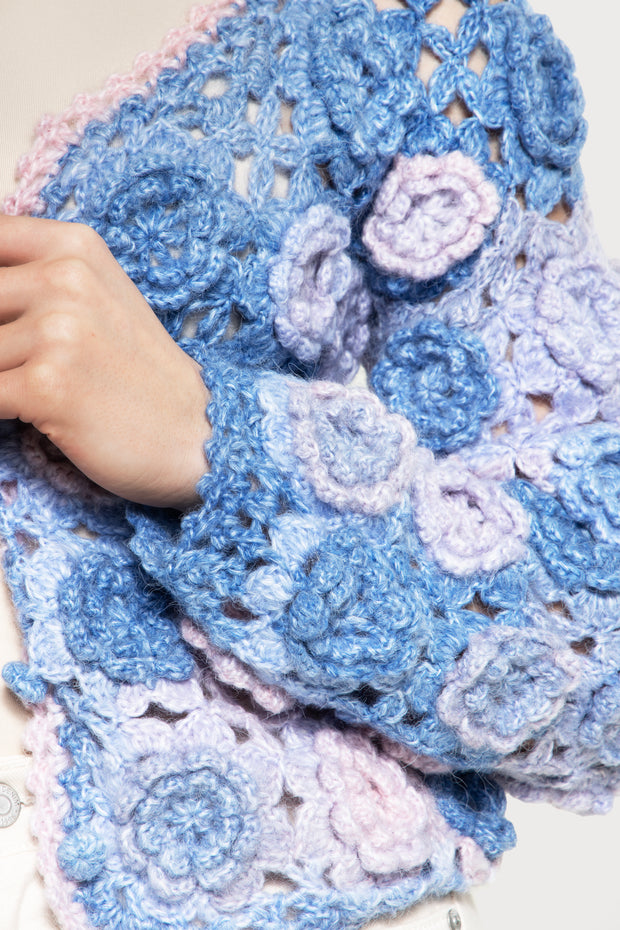 Crochet Blossom Cardigan