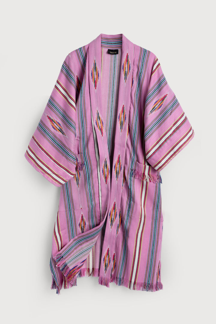 Margarita Ikat Striped Jacket Kimono