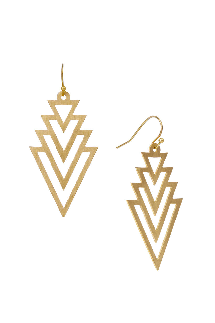 Phoebe Triangle Cutout Earring