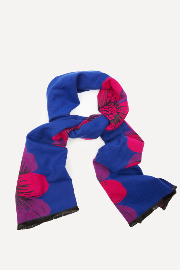 Fresh Floral Reversible Scarf