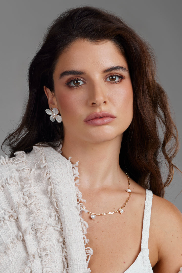 Preppy Pearl Necklace