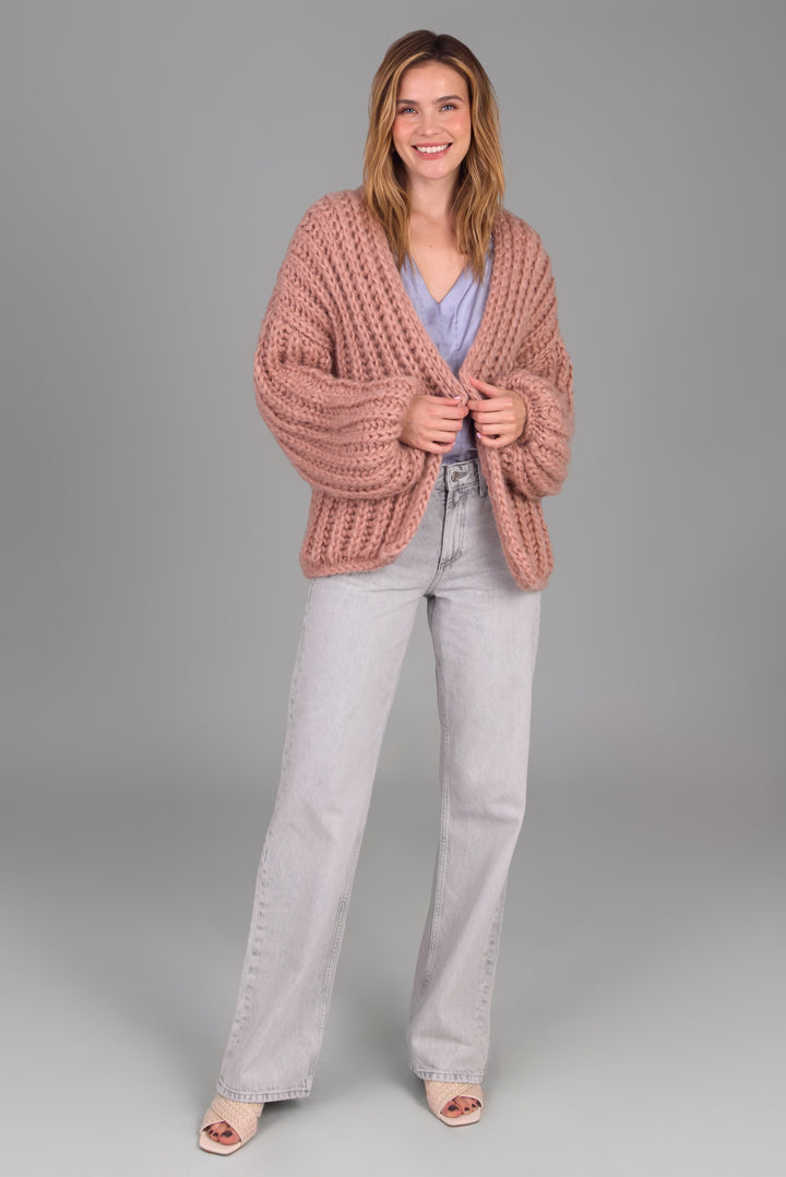 Chunky Oversized Knit Cardigan