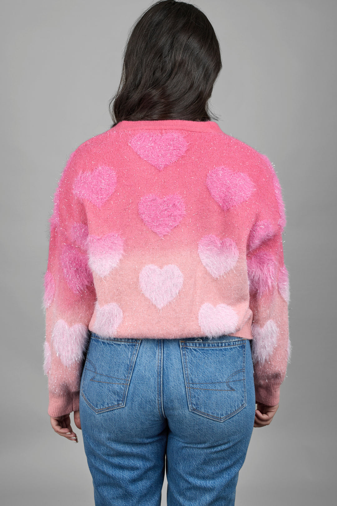 Soft Heart Ombre Cardigan