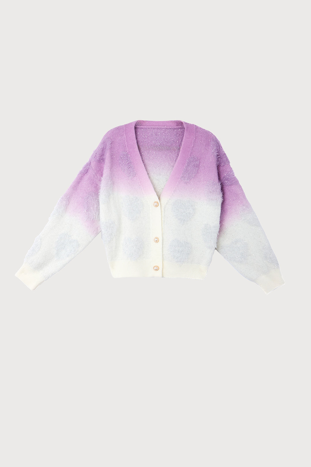 Soft Heart Ombre Cardigan